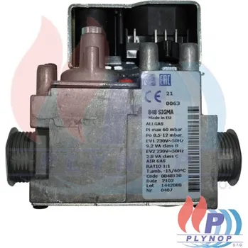 Příslušenství ke kotli Plynnový ventil / armatura SIT 848, 0848130 230V IMMERGAS VICTRIX PRO / VICTRIX ZEUS - 1.039626 / 1.039626P / 1.018472 / 848130