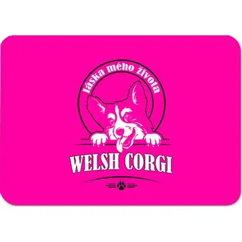 Dámské tričko STRIKER Podložka pod myš Welsh Corgi