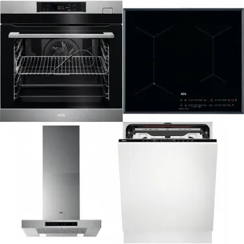Set domácích spotřebičů AEG BSK782380M + AEG Mastery SenseFry IAE64431FB + AEG Mastery DBB5660HM + AEG FSE74707P