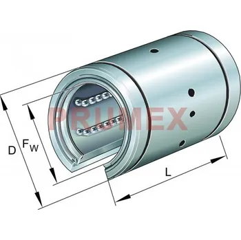 INA KBO 12 PP lineární kuličkové ložisko