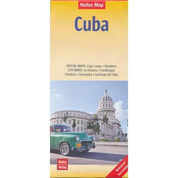 Nelles vydavatelství mapa Cuba (Kuba) 1:775 t. voděodolná