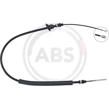 Lanko parkovací brzdy Tažné lanko, parkovací brzda, , EF9144150, EF9144150A, EF9144150B, A.B.S., K14179