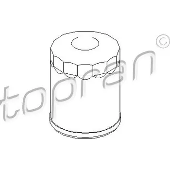 Olejový filtr Olejový filtr, , 1039021, 1220880, 2U7J6714BA, 6607325, 6607326, 89FF6714A2C, 89FF6714A2E, EFL344, TOPRAN, 300 081