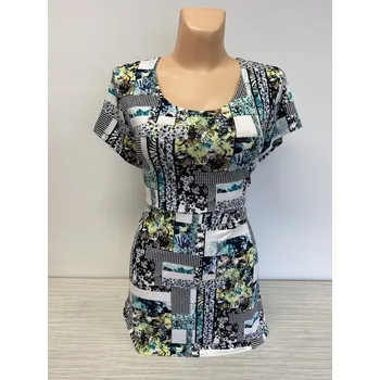 Dámská tunika Trička a topy, Barva Zelená, Velikost XL 44, Materiál 96% Viskoza 4% Lycra