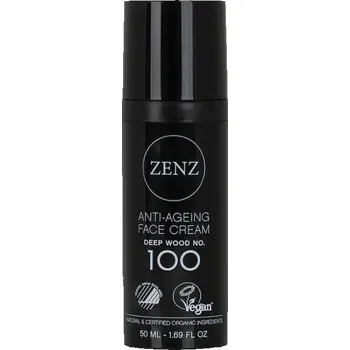Pleťový krém ZENZ Antiage Face Cream Moisture &amp; Hydration Deep Wood No. 100 (50 ml)
