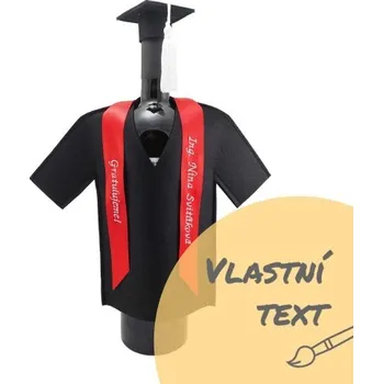 Party dekorace Oblek na lahev vína - promoce