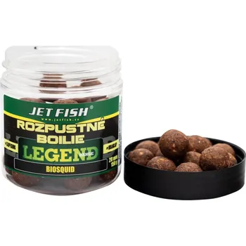 Boilies JET FISH - Rozpustné boilies LR 24mm 250ml - Biosquid