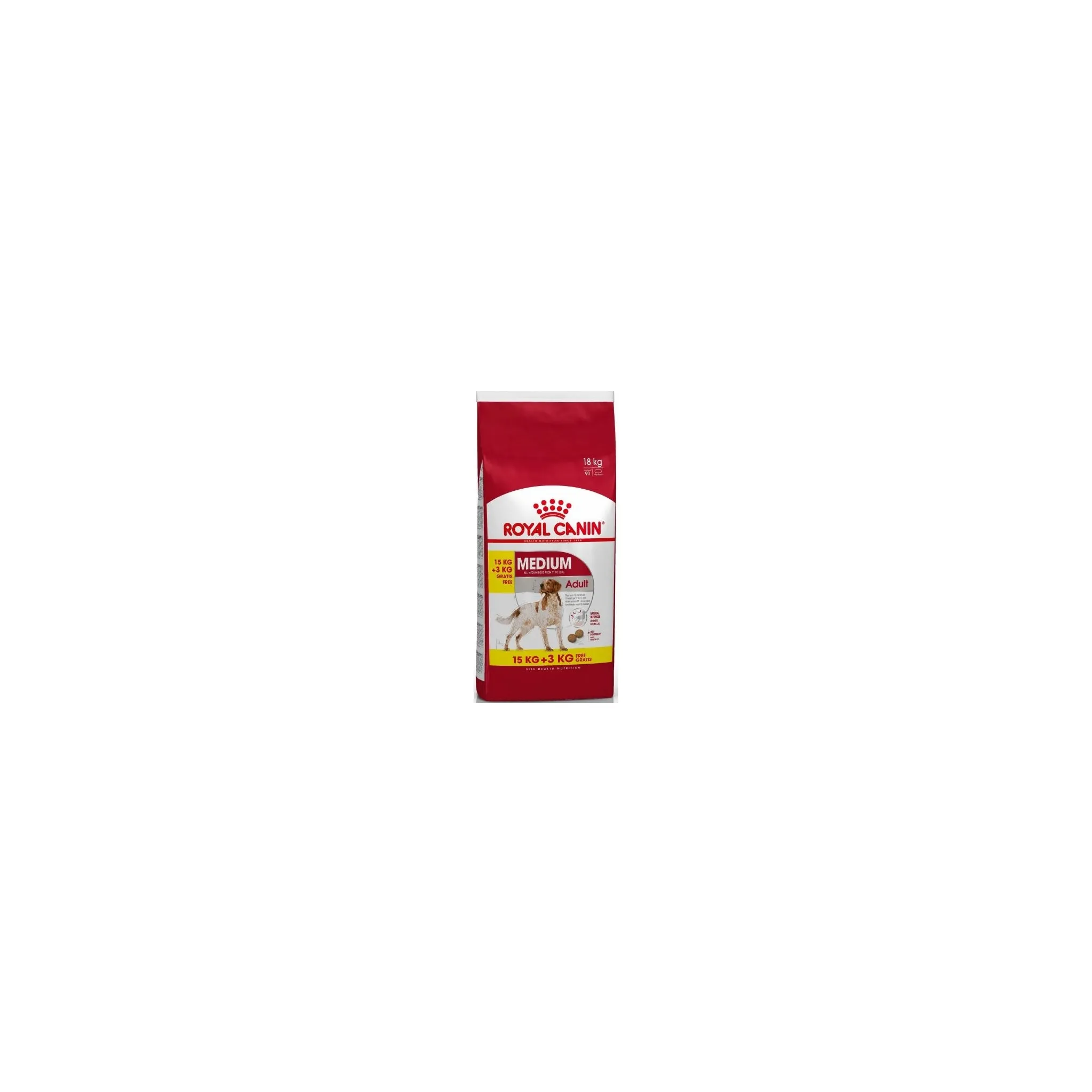 Fotografie 1 - Krmivo pro psa Royal Canin Adult Medium Poultry 15 + 3 kg
