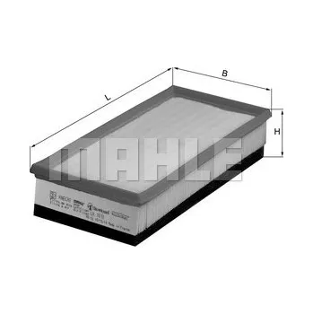 Vzduchový filtr Vzduchový filtr, , 1444PY, 1444PZ, KNECHT, LX 1610