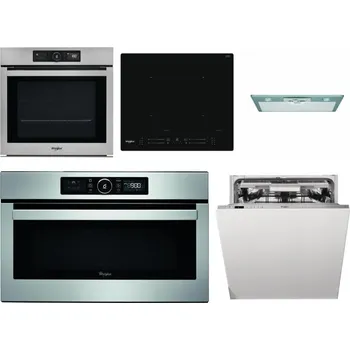 Set domácích spotřebičů WHIRLPOOL AKZ9 9480 IX + WHIRLPOOL WL S7260 NE + WHIRLPOOL AKR 650/1 IX + WHIRLPOOL ABSOLUTE AMW 730 IX + WHIRLPOOL WIO 3O540 PELG