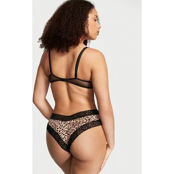 Kalhotky Victoria's Secret dámské kalhotky Lace-waist Cheeky S