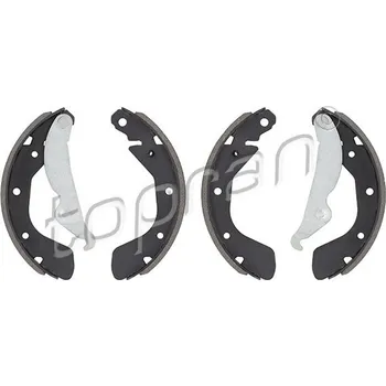 Brzdová čelist Sada brzdových čelistí, , 1605811, 1605952, 90421796, 90542862, TOPRAN, 202 459