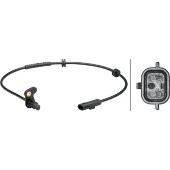 Snímač, počet otáček kol, , 479001852R, 479006432R, 479006998R, HELLA, 6PU 012 679-201