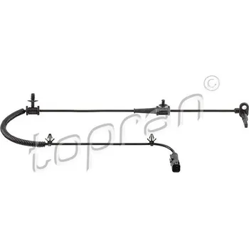 Brzdový systém Snímač, počet otáček kol, , 1235324, 1238438, 12841558, 13317205, TOPRAN, 208 490