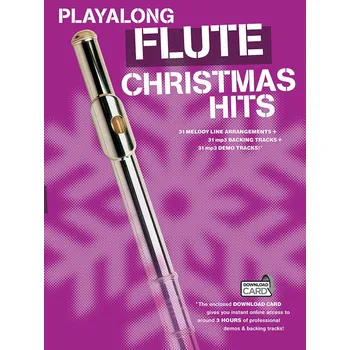 Play-Along Flute: Christmas Hits (Book/Download Card)