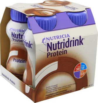 Speciální výživa Nutricia Nutridrink Protein čokoláda 4x 200 ml