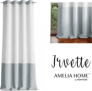 AmeliaHome Irwette bílá/šedá 140 x 270 cm
