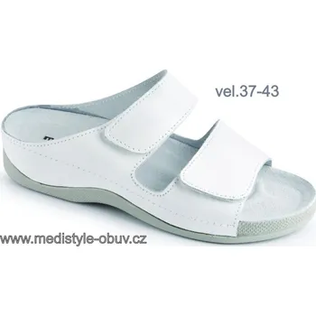 Dámská zdravotní obuv MEDISTYLE PETRA PP-511 pantofel bílý, bílá - 40