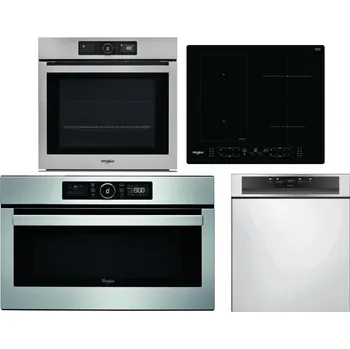 Set domácích spotřebičů WHIRLPOOL AKZ9 9480 IX + WHIRLPOOL WL B8160 NE + WHIRLPOOL ABSOLUTE AMW 730 IX + WHIRLPOOL WBC 3C34 PF X