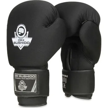 Boxerské rukavice BUSHIDO Boxerské rukavice DBX BUSHIDO DBX-B-W EverCLEAN - 10oz