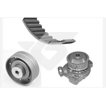 Rozvod motoru Vodni pumpa + sada ozubeneho remene, , HUTCHINSON, KH 24WP04