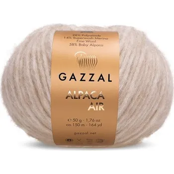 Příze Příze Alpaca Air 74 béžová melange