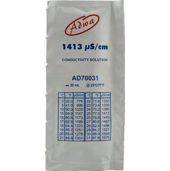 Test akvarijní vody ADWA AD70031P - kalibrační roztok 1413 µS/cm pro konduktometr