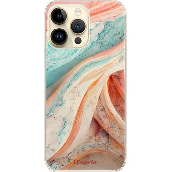 Pouzdro na mobilní telefon Odolné silikonové pouzdro iSaprio - Orange and Blue - iPhone 14 Pro Max