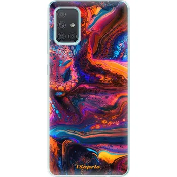 Pouzdro na mobilní telefon Odolné silikonové pouzdro iSaprio - Abstract Paint 02 - Samsung Galaxy A71