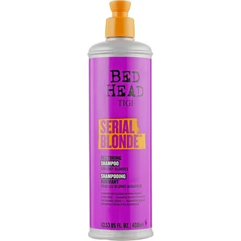 Šampon TIGI Bed Head Serial blonde Restoring shampoo 400ml šampon na blond a bílé vlasy