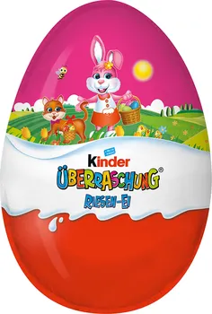 Čokoláda Kinder Mega velikonoční překvapení růžové vajíčko 220 g