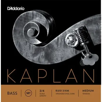 Kontrabas D'Addario Kaplan Solo K610 3/4H struny kontrabas