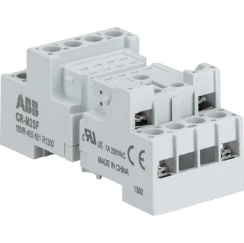 Elektronická součástka ABB Patice CR-M4SF 1SVR405651R3300