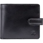 Visconti pánská kožená peněženka s extra zipem černá