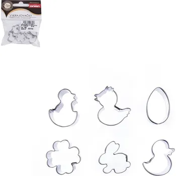Vykrajovátko Orion Nerezové mini vykrajovátko 6 ks Velikonoce