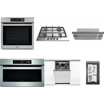 Set domácích spotřebičů WHIRLPOOL AKZ9 9480 IX + WHIRLPOOL TKRL 661 IX EU + WHIRLPOOL AKR 749/1 IX + WHIRLPOOL ABSOLUTE AMW 730 IX + WHIRLPOOL WSIO 3O34 PFE X + WHIRLPOOL ART 66112