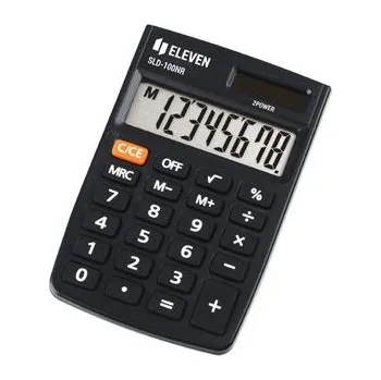 Kalkulačka Eleven Kalkulačka SLD100NR, černá, kapesní, osmimístná (SLD-100NR)