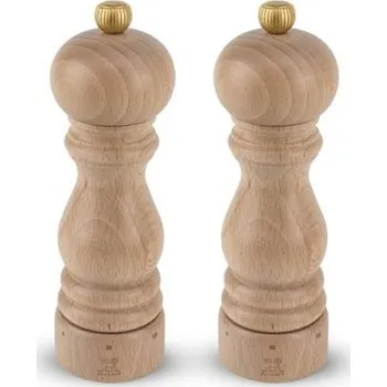 Mlýnek na koření Peugeot Dárkový set mlýnků na sůl a pepř Paris, buk, 18 cm
