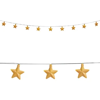 Světelný řetěz hvězdičky, 2,5 m