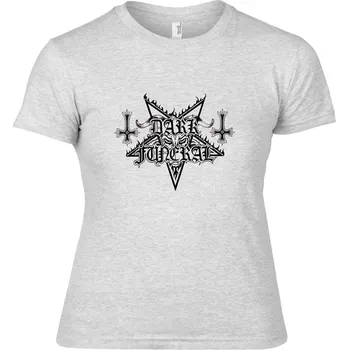 Dámské tričko šedivé dámské triko Dark Funeral