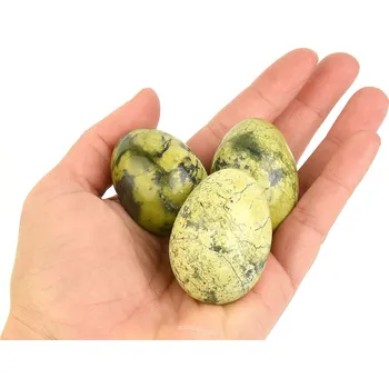 Přírodní kámen Serpentinit vejce (Peru) cca 40mm
