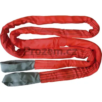 Tažné lano Vlečné lano 6 m/ 35 tun, vyprošťovací lano 35 t / 6 m, tažné lato se 2 smyčkami