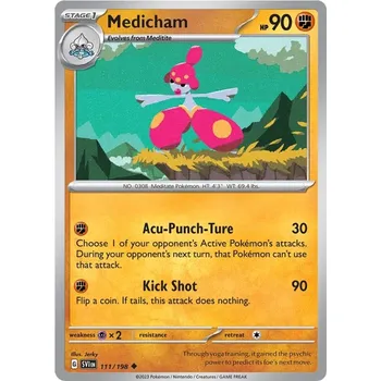 Sběratelská karetní hra Medicham 111/198 - Scarlet & Violet Typ karty: Non-Holo