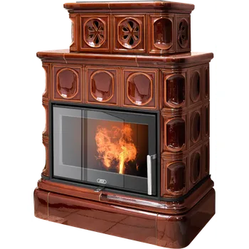 Krbová kamna ABX Karelie exclusive kachlová kamna kachlový sokl Barevné varianty: písková