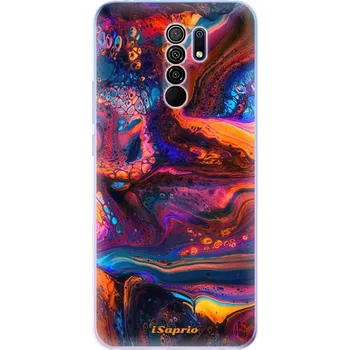 Pouzdro na mobilní telefon Odolné silikonové pouzdro iSaprio - Abstract Paint 02 - Xiaomi Redmi 9