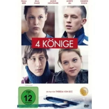 DVD film 4 Könige, 1 DVD: Deutschland – Theresa von Eltz,Paula Beer,Jella Haase,Jannis Niewöhner (DE)