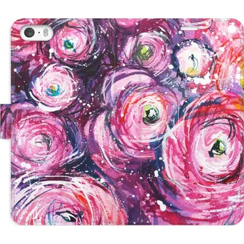 Pouzdro na mobilní telefon Flipové pouzdro iSaprio - Retro Paint 02 - iPhone 5/5S/SE