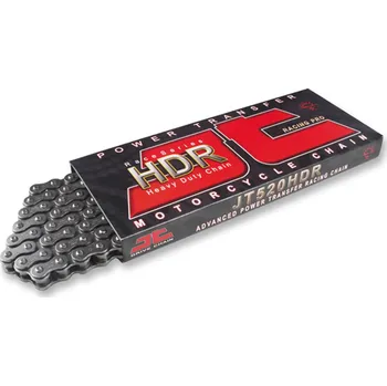 Řetězová sada pro motocykl Moto řetěz JT Chain HDR Kawasaki W 800 2020 Netěsněný černý