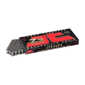 Řetězová sada pro motocykl Moto řetěz JT Chain Z3 Aprilia 125 Tuono 2003 - 2007 X-Kroužek černý