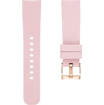Řemínek na hodinky BSTRAP | BStrap Silicone Line (Small) reminek na Garmin Venu 2 Plus, pink (SSG003C0909)